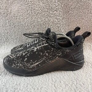 Nike React Metcon Women's 8.5 Black Graphic Training Running Gym Shoes BQ6046‎